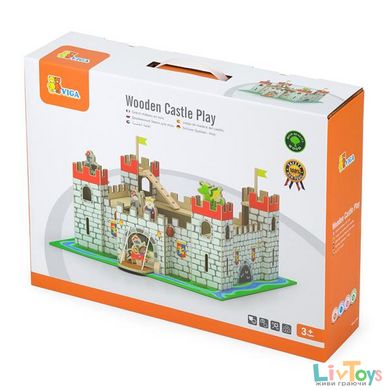 Іграшковий Замок -  Дерев'яний ігровий набір  Viga Toys (50310)
