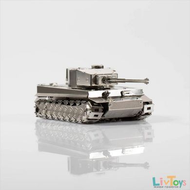 Колекційна модель-конструктор Metal Time Ponderous Panzer Heavy Tank Важкий танк Тигр (MT020)
