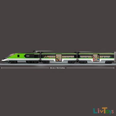 Конструктор LEGO City Trains Пассажирский экспресс-поезд 764 детали (60337)