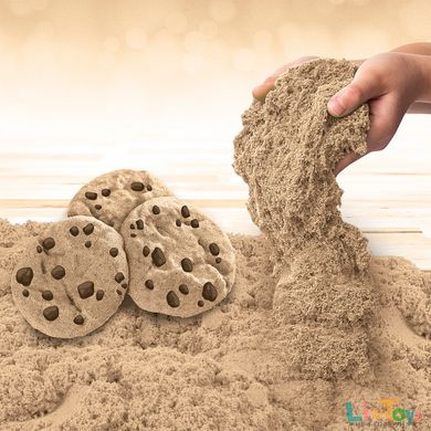 Песок для детского творчества с ароматом - KINETIC SAND ПЕЧЕНЬЕ