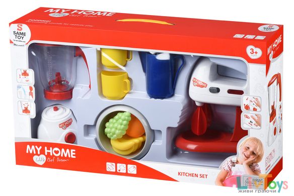 Ігровий набір Same Toy My Home Little Chef Dream соковижималка і кухонний міксер 3201Ut