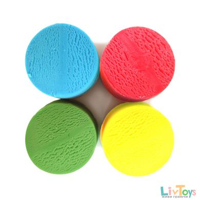Незасихаюча маса для ліплення серії "Еко" - КЛАСИК (4 кольори, у пластикових баночках)