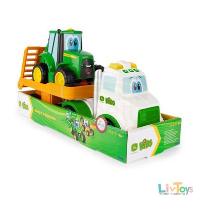 Іграшкова техніка John Deere Kids тягач і трактор зі світлом і звуком (47207)