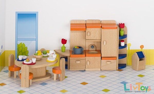 Набор для кукол goki Мебель для кухни 51747G