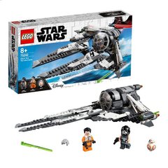 Конструктор LEGO Star Wars Перехоплювач TIE Чорний ас 75242