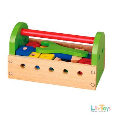 Дерев'яний ігровий набір Ящик з інструментами (50494) Viga Toys