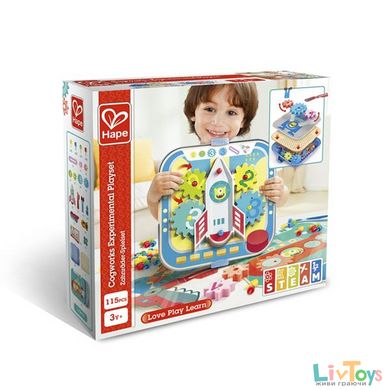 Игровой набор "Увлекательные шестерни" Hape (E1065)