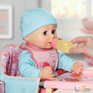 Інтерактивна лялька Baby Annabell - ЛАНЧ КРИХІТКИ АННАБЕЛЬ (43 cm, с аксессуарами, озвучена)