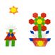 Дерев'яний ігровий набір Viga Toys Кольорова мозаїка 250 ел. (50065)