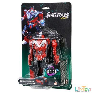 Робот-трансформер Screechers Wild! S5 Хелшторм (EU686152)