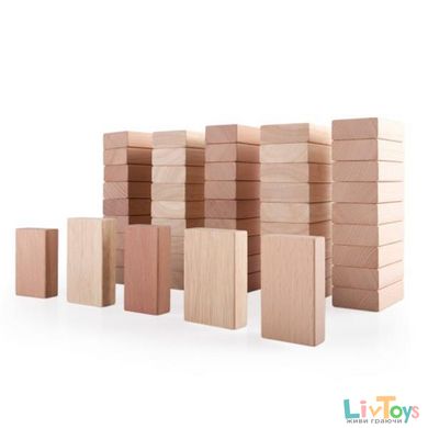 Набор деревянных блоков для рисования Guidecraft Block Play, 50 шт. (G6223)