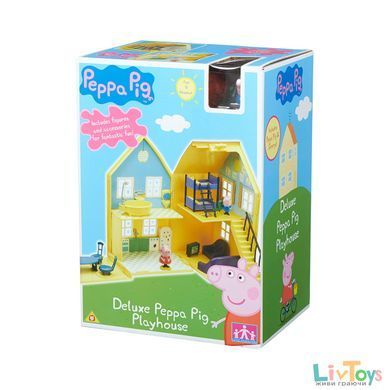 Игровой набор Peppa - ЗАГОРОДНЫЙ ДОМ ПЕППЫ (домик с мебелью, 2 фигурки)