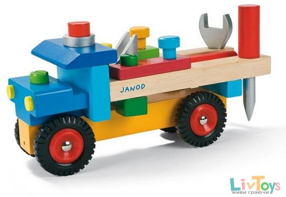 Игровой набор Janod Машинка с инструментами J05022