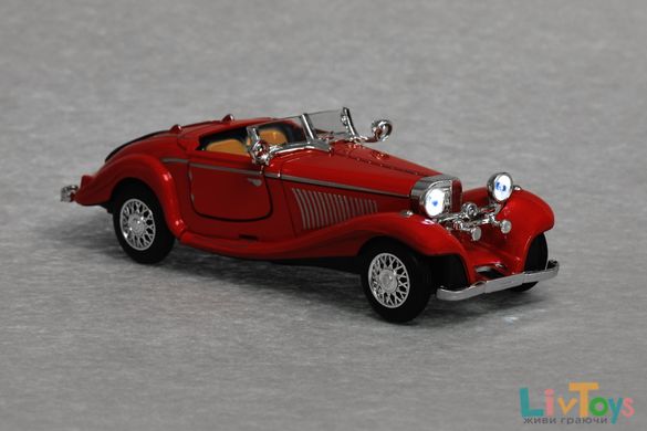 Автомобіль 1:28 Same Toy Vintage Car зі світлом і звуком Червоний HY62-2Ut-2