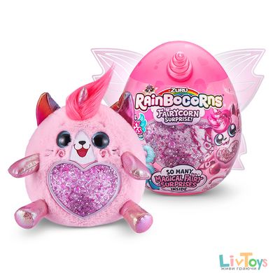 М'яка іграшка-сюрприз з аксесуарами Rainbocorns-G Fairycorn Kitty (9238G)