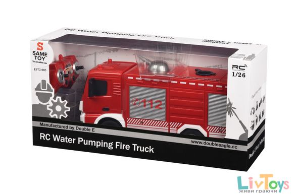 Машинка на р/у Same Toy Пожарная машина с распилювачем воды E572-003