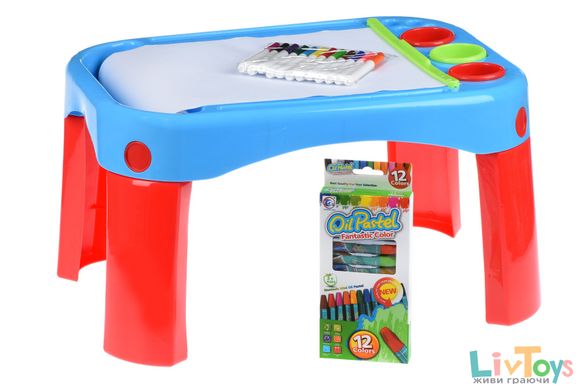 Учебный стол Same Toy My Fun Creative table с аксессуарами 8810Ut