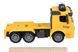 Машинка енерцийна Same Toy Truck Тягач желтый с трактором со светом и звуком 98-613AUt-1