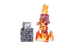 Ігрова фігурка Skeleton on Fire серія 4, Minecraft