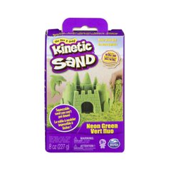 Пісок для дитячої творчості KINETIC SAND NEON (зелений, 227г)