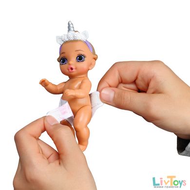 Игровой набор с куклой BABY BORN - ОЧАРОВАТЕЛЬНЫЙ СЮРПРИЗ W2 (в ассорт, в диспл.)