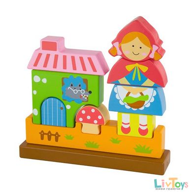 Магнитная деревянная игрушка Viga Toys Красная Шапочка (50075)