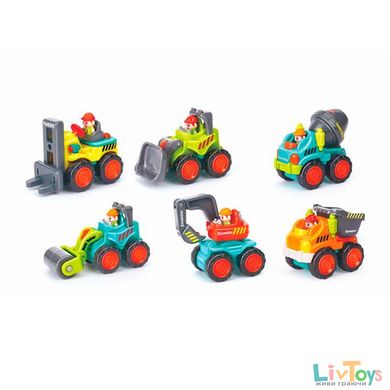 Іграшкова машинка Hola Toys Будівельна техніка, 6 видів в асорт. (3116B)