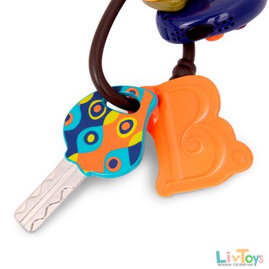 Розвиваюча іграшка - СУПЕР-КЛЮЧИКИ (світло, звук, колір океан)