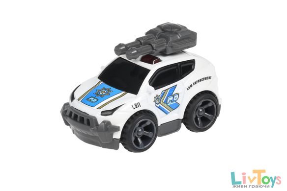 Машинка Same Toy Mini Metal Гоночний позашляховик білий SQ90651-3Ut-2