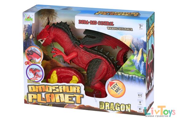 Динозавр Same Toy Dinosaur Planet Дракон (свет, звук) красный RS6139Ut