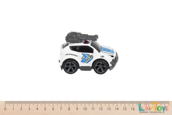 Машинка Same Toy Mini Metal Гоночный внедорожник белый SQ90651-3Ut-2