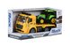 Машинка енерцийна Same Toy Truck Тягач желтый с трактором со светом и звуком 98-615AUt-1