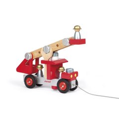 Игровой набор Janod Пожарная машина с инструментами J06498