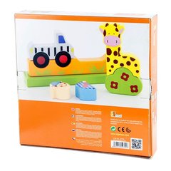 Магнитная деревянная игрушка Viga Toys Зоопарк (59702)