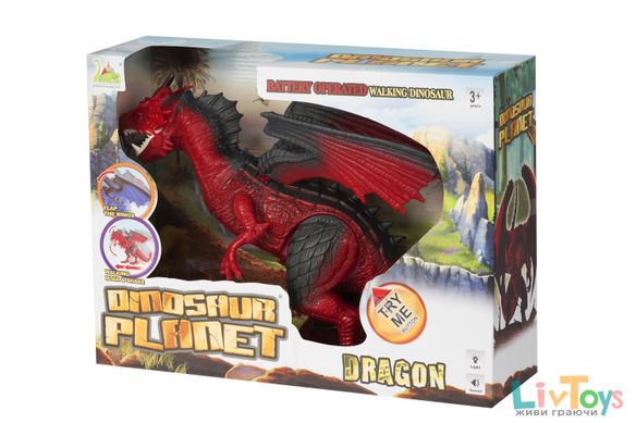 Динозавр Same Toy Dinosaur Planet Дракон (світло, звук) червоний без п/к RS6169AUt