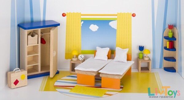 Набор для кукол goki Мебель для спальни 51745G
