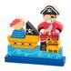 Магнитная деревянная игрушка  Пират Viga Toys (50077)