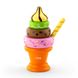 Іграшкові продукти Viga Toys Дерев'яна пірамідка-морозиво помаранчевий (51322)