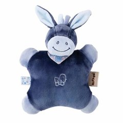 Nattou Мягкая игрушка-подушка ослик Алекс 24см 321099