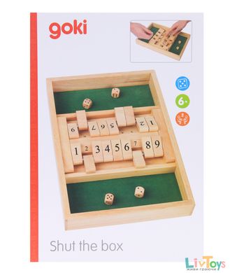 Настільна гра goki Майстер рахунку з двома полями 56897