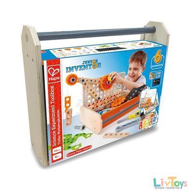 Конструктор Junior Inventor Инструменты для экспериментов 32 шт. Hape (E3029)