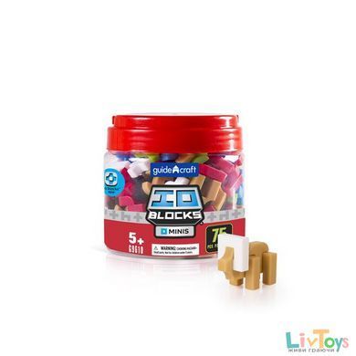 Конструктор Guidecraft IO Blocks Minis с дополненной 3d реальностью, 75 деталей (G9610)