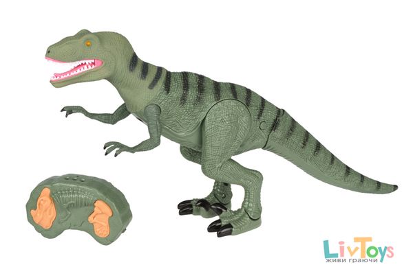 Динозавр Same Toy Dinosaur Planet Тиранозавр зелений (світло, звук) RS6126AUt