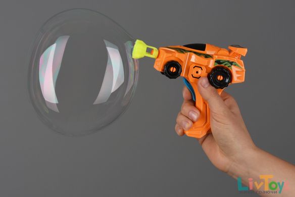 Мильні бульбашки Same Toy Bubble Gun Машинка помаранчевий 803Ut-3