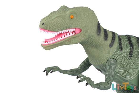 Динозавр Same Toy Dinosaur Planet Тиранозавр зеленый (свет, звук) RS6126AUt
