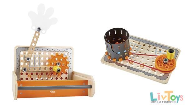 Конструктор Junior Inventor Инструменты для экспериментов 32 шт. Hape (E3029)