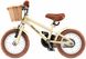 Детский велосипед Miqilong RM Бежевый 12" на 2-4 года