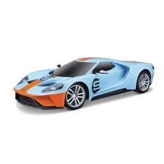 Автомодель Maisto Ford GT синий с оранжевым со светом и звуком 1:24 (81238 blue/orange)