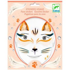 Набір наклейок для обличчя кішка Djeco (весняна казка) (DJ09214)