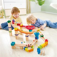 Конструктор-лабиринт Hape Marble Run Гоночная трасса 81 эл. (E1101)